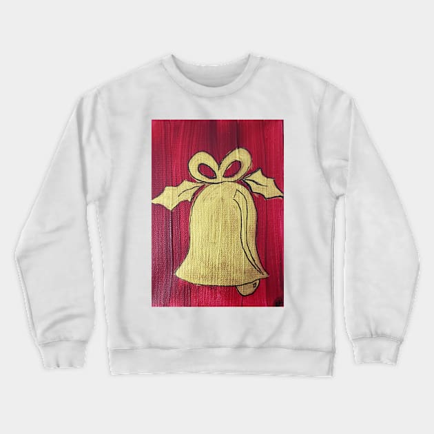 Golden Bell Crewneck Sweatshirt by DancingCreek